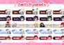 create awesome twitch panel in vtuber chibi style for you